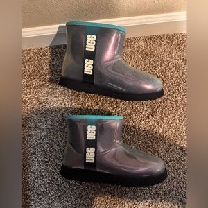 Blue Clear Mini Ugg Boot